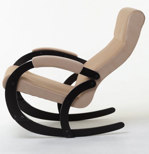 Кресло-качалка Корсика, ткань Amigo Beige 34-Т-AB в Кемерово - изображение 1