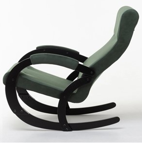 Кресло-качалка в гостиную Корсика, ткань Amigo Green 34-Т-AG в Кемерово - предосмотр 1