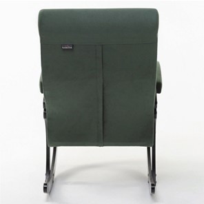 Кресло-качалка в гостиную Корсика, ткань Amigo Green 34-Т-AG в Кемерово - предосмотр 2