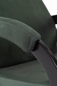 Кресло-качалка в гостиную Корсика, ткань Amigo Green 34-Т-AG в Кемерово - предосмотр 4