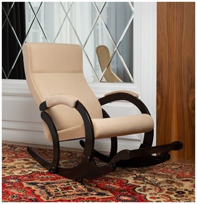 Кресло-качалка в гостиную Марсель, ткань Amigo Beige 33-Т-AB в Кемерово - предосмотр 6