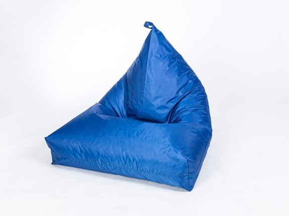 Кресло-мешок Пирамида, синий в Кемерово - изображение