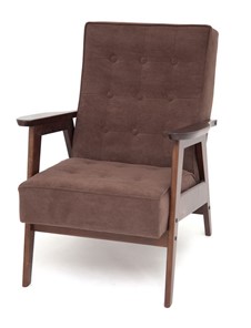 Кресло Ретро (темный тон / RS32 - коричневый) в Кемерово - предосмотр 1