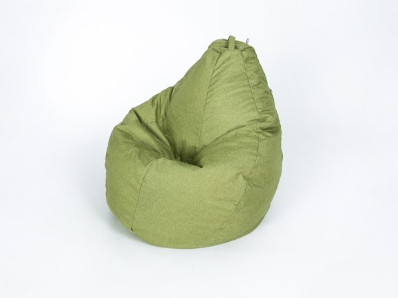 Кресло-мешок Хоум среднее, оливковый в Кемерово - изображение
