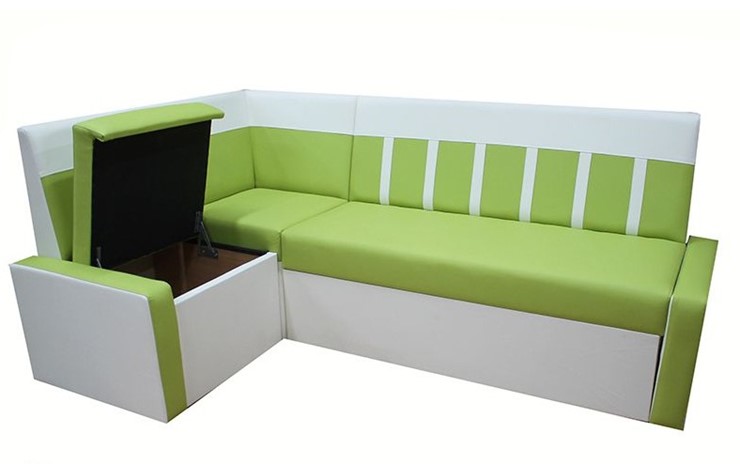 Угловой кухонный диван Квадро 2 со спальным местом в Кемерово - изображение 1