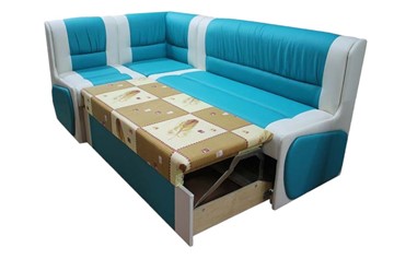 Угловой кухонный диван Квадро 4 со спальным местом в Кемерово - предосмотр 2