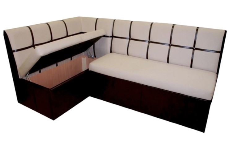 Кухонный угловой диван Квадро 5 со спальным местом в Кемерово - изображение 2