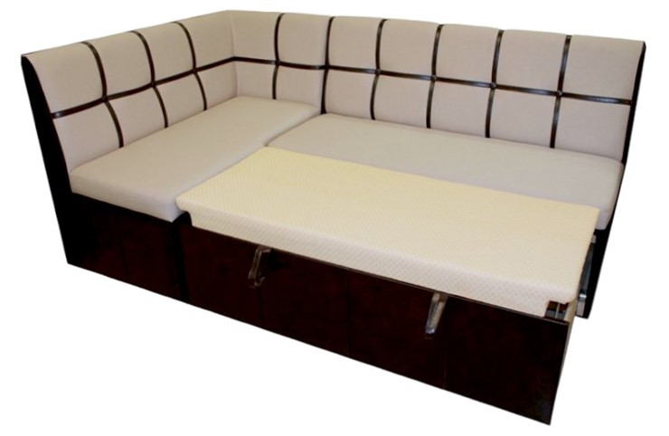 Кухонный угловой диван Квадро 5 со спальным местом в Кемерово - изображение 1
