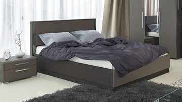 Кровать с механизмом Наоми 1600, цвет Фон серый, Джут СМ-208.01.02 в Кемерово - предосмотр