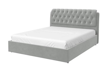 Кровать спальная Белиста 180х200 (Светло-серый) с основанием в Кемерово