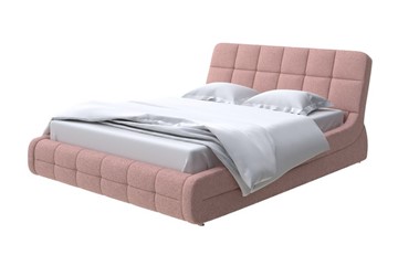 Кровать в спальню Corso-6 200х200, Шенилл (Piano 10 Винтажный розовый) в Кемерово