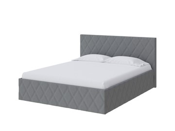 Спальная кровать Fresco 140х200, Рогожка (Savana Grey (серый)) в Кемерово