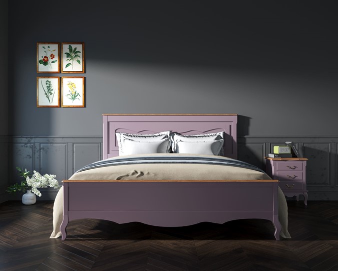 Кровать в спальню Leontina (ST9341/18L) Лавандовый в Кемерово - изображение 1