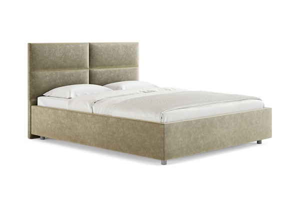 Кровать двуспальная Omega 200х200 с основанием в Кемерово - изображение