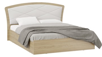 Спальная кровать с подъемным механизмом Сэнди Тип 1 без заглушины (Вяз благородный/Белый) в Кемерово
