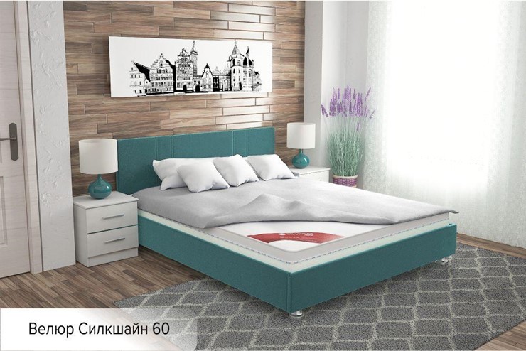 Спальная кровать Вена 180х200 (с основанием) в Кемерово - изображение 11