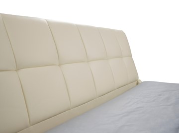 Кровать Corso-6 140x200, Рогожка (Levis 25 Светло-коричневый) в Кемерово - предосмотр 1