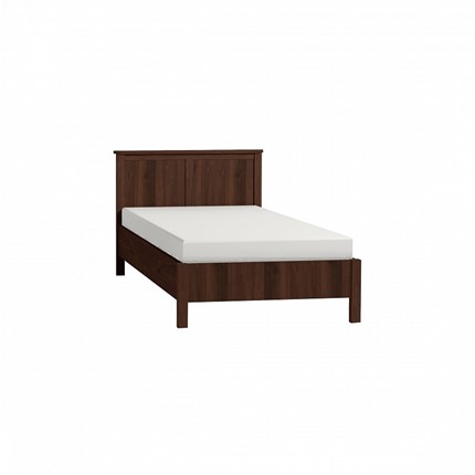 Спальная кровать Sherlock 45 + 5.1 Основание с гибкими ламелями металл 900, Орех шоколадный в Кемерово - изображение