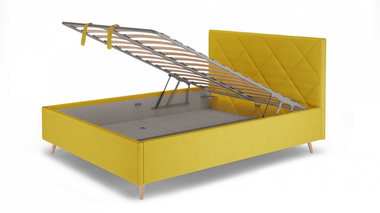 Кровать полутороспальная Kim 1400х1900 с подъёмным механизмом в Кемерово - изображение 4