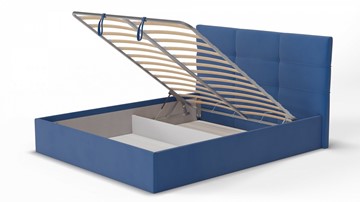 Кровать в спальню Кристалл Эко 1400х2000 с подъёмным механизмом в Кемерово - предосмотр 4