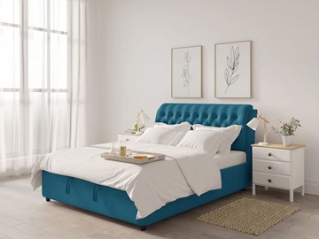 Спальная кровать Siena-2 1400х2000 с подъёмным механизмом в Кемерово - предосмотр