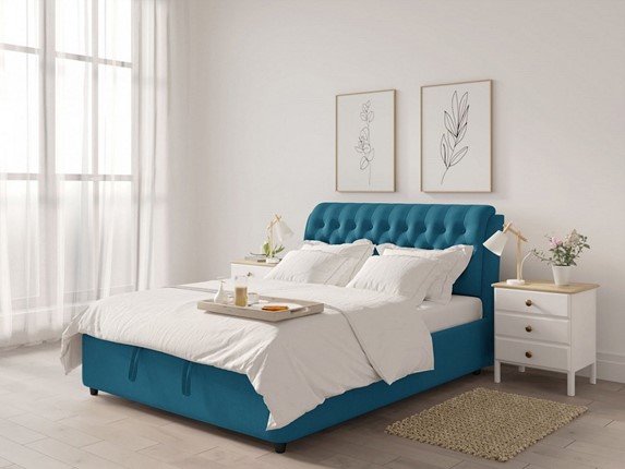 Спальная кровать Siena-2 1400х2000 с подъёмным механизмом в Кемерово - изображение