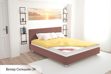 Кровать 1.5-спальная Вена 140х200 (с основанием) в Кемерово - предосмотр 1