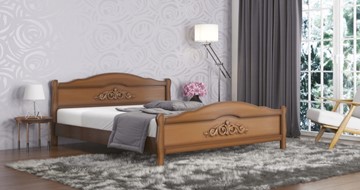 Кровать 2-спальная Анастасия 160*190 с основанием в Кемерово