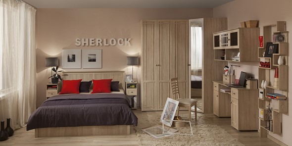 Гарнитур спальный Sherlock №3 в Кемерово - изображение