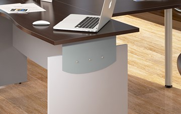 Офисный комплект мебели OFFIX-NEW для двух сотрудников и руководителя в Кемерово - предосмотр 2