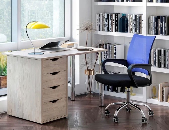 Комплект офисной мебели Home Office (Денвер Светлый) в Кемерово - изображение