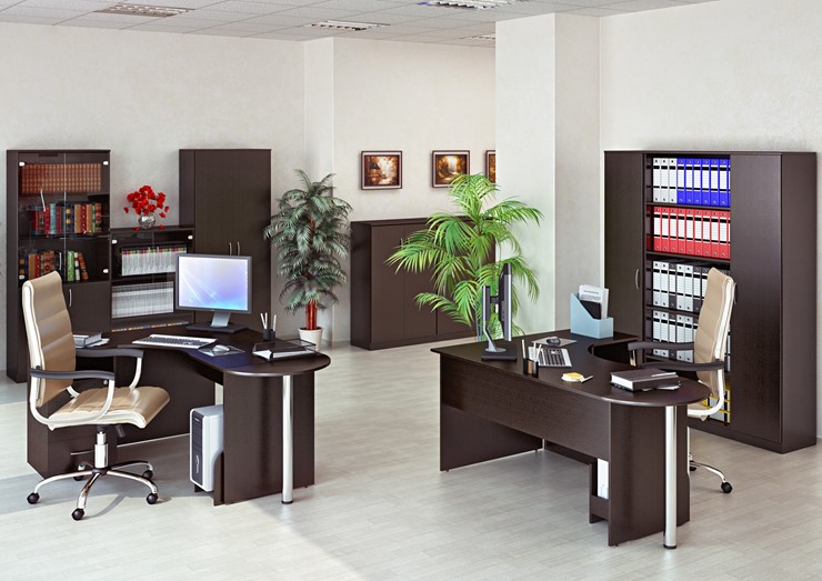 Комплект офисной мебели Nova S, Венге Цаво в Кемерово - изображение