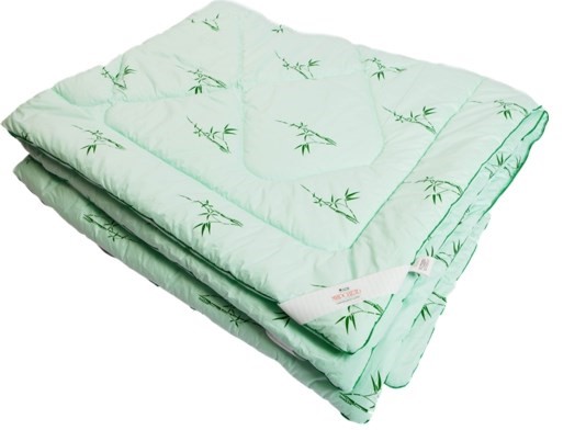 Стеганое одеяло Бамбук, всесезонное п/э вакуум в Кемерово - изображение