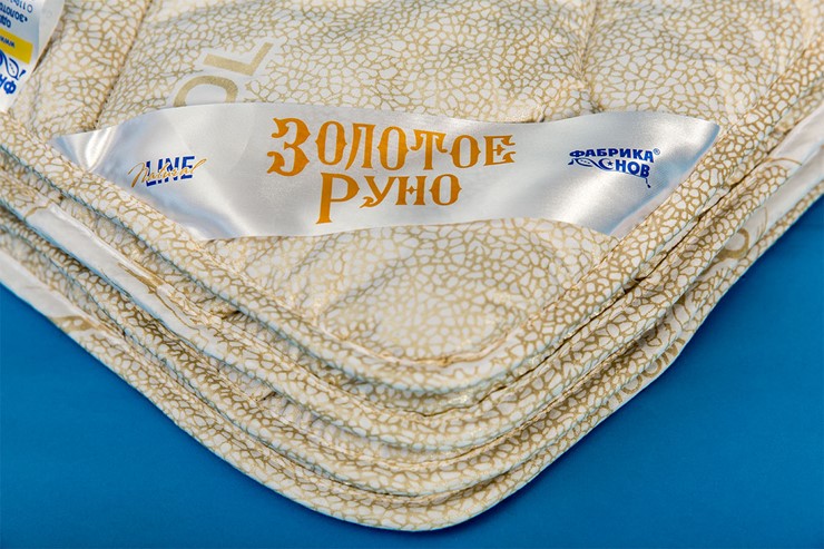 Одеяло всесезонное полутороспальное Золотое Руно в Кемерово - изображение 1