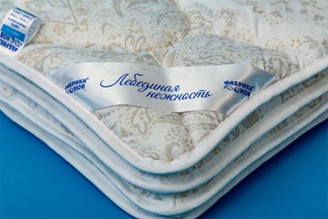 Одеяло всесезонное полутороспальное Лебединая нежность в Кемерово - предосмотр 1