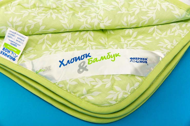 Одеяло лёгкое полутороспальное Хлопок & Бамбук в Кемерово - изображение 1