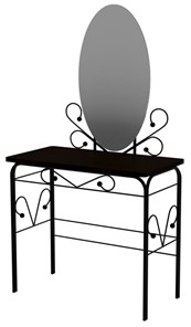 Дамский столик черный, венге в Кемерово