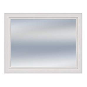 Настенное зеркало Неаполь,  ясень анкор светлый / патина серебро в Кемерово