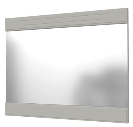 Зеркало настенное Олимп с декоративными планками (фисташковый) в Кемерово - изображение