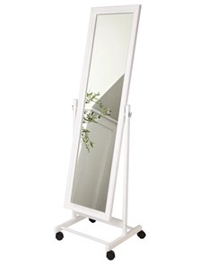 Зеркало напольное BeautyStyle 27 (135х42,5см) Белое в Кемерово - предосмотр 6