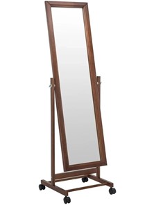 Зеркало напольное BeautyStyle 27 (135х42,5см) Средне-коричневый в Кемерово