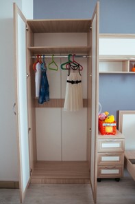 Детский распашной шкаф Остин М02 в Кемерово - предосмотр 3