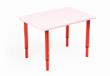 Растущий стол Кузя (Розовый,Красный) в Кемерово - предосмотр