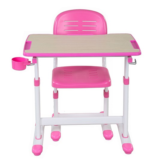 Растущая парта + стул Piccolino II Pink в Кемерово - изображение 1