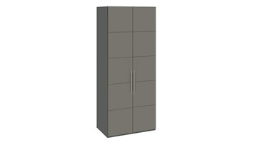 Распашной шкаф Наоми с 2-мя дверями, цвет Фон серый, Джут  СМ-208.07.03 в Кемерово