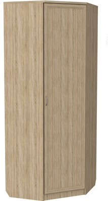 Распашной шкаф 400 угловой, цвет Дуб Сонома в Кемерово - изображение