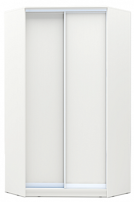 Шкаф угловой 2200х1103х1103, ХИТ У-22-4-11, белая шагрень в Кемерово - изображение