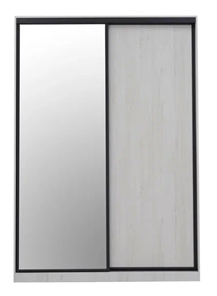 Шкаф с зеркалом Винтер-6.16, винтерберг/темно-серый в Кемерово