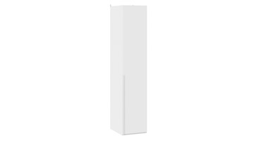 Шкаф для белья Порто (580) СМ-393.07.001 (Белый жемчуг/Белый софт) в Кемерово