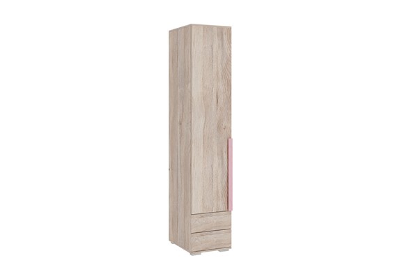 Шкаф-пенал с ящиками Лайк 54.01, дуб мария/роуз в Кемерово - изображение